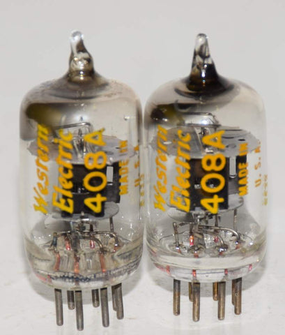 (1 PAIR) 408A Western Electric used/good 1964 (79/60 and 78/60)