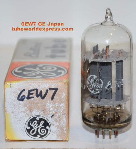 (!) (#2 6EW7 Single Tube) 6EW7 GE Japan BIG BOTTLE NOS 1960's (5.0/37ma)