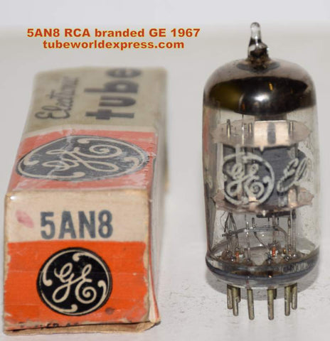 5AN8 RCA branded GE NOS 1967 (90/60 and 90/60)