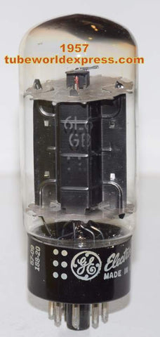 6L6GB GE Black Plate used/good 1957 (59ma)