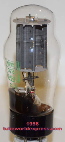 (!) (BEST GZ32 SINGLE) GZ32 Miniwatt Dario France NOS 1956 (62/40 and 62/40) small rattle inside base