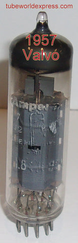 EL84 Amperex Bugle Boy by Valvo Germany used/68% 1957 (33ma)