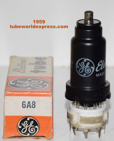 6A8 GE metal can NOS 1959 (95/60)