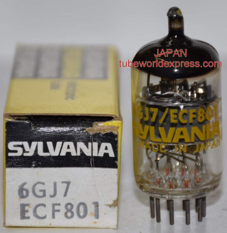 6GJ7=ECF801 Sylvania made in JAPAN NOS (2 in stock)
