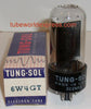 (!) (BEST PRICE) 6W4GT Tungsol NOS (4 tubes for $9.99)
