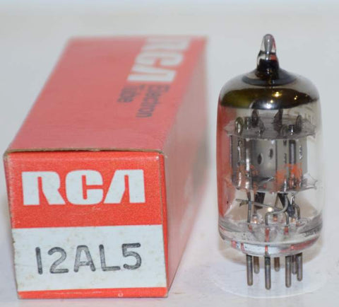 12AL5 RCA NOS 1970's (47/40 and 49/40)