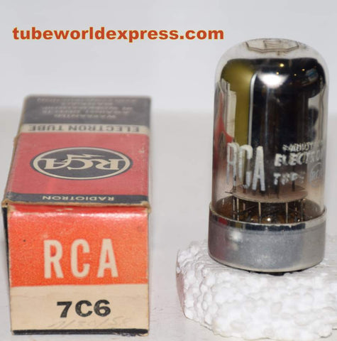 7C6 Sylvania NOS branded RCA 1958