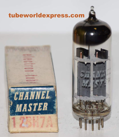 12BH7A Channel Master Japan by Hitachi NOS 1962 (10/14ma)