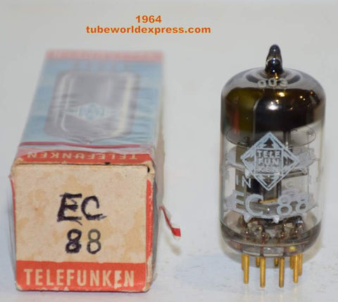 EC88 Telefunken Germany NOS 1964 (10ma)