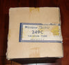 (!!!) 249B Western Electric Engraved Base NOS 1930's in 249C box (58/40)