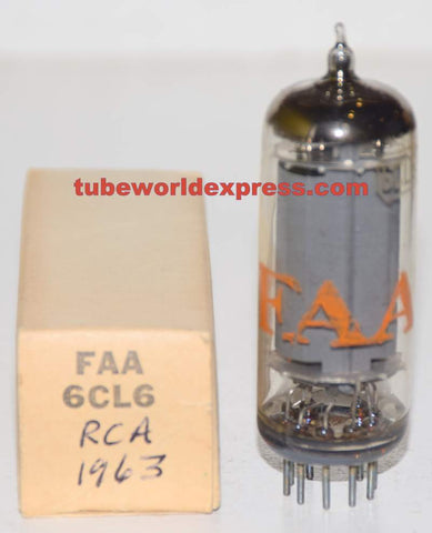 6CL6 RCA FAA NOS 1960's (18 in stock)