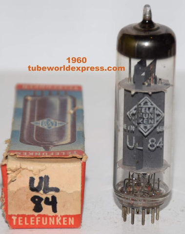 UL84=45B5 Telefunken Diamond Bottom NOS 1960