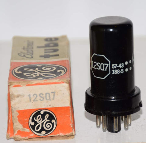 12SQ7 GE metal can NOS 1957 (95/60)