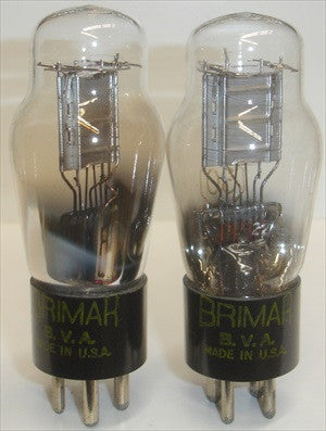 (!!!) (Best Pair) 30 Brimar BVA made in USA but might be made in UK in white boxes 1940's (3.1ma and 3.3ma)