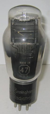47 RCA engraved base used/70% 1930's (24.5ma Gm=1850)