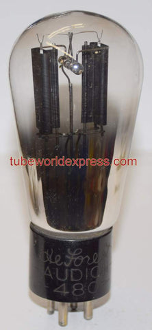 (DISPLAY TUBE) 480 Deforest Audio Balloon shape glass 1930's (for display purposes only - does not work)