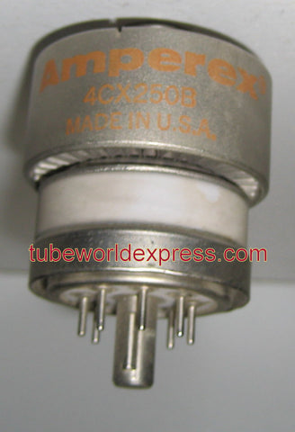 4CX250B=7203 Amperex used in Eimac box as-is