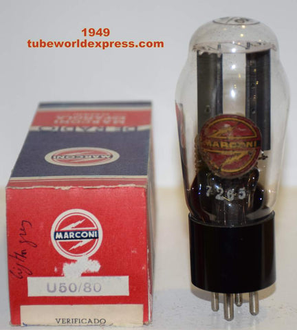 (!!!!) (Best Value Single) 80=U50 Madrid Spain tall bottle NOS 1949 (62/40 and 72/40)