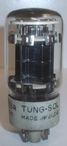 JAN-CTL-6384 Tungsol used/good smaller top getter 1962 (72ma)