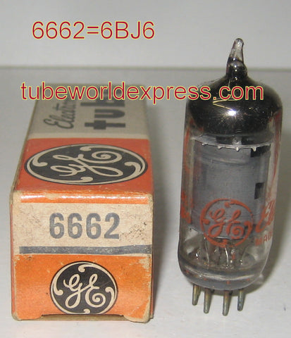 6662=6BJ6 GE NOS (1 in stock)