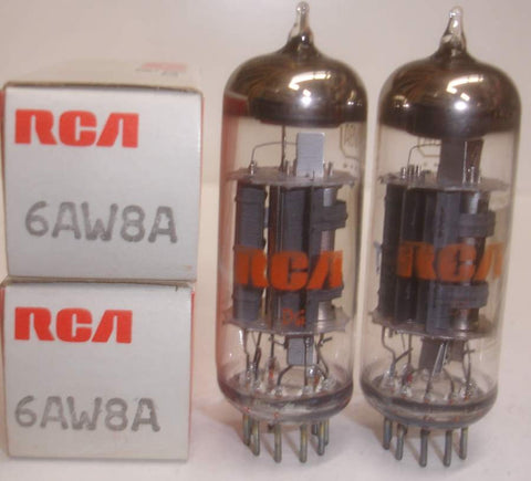 *** 6AW8A RCA NOS 1970 (1 Pair)