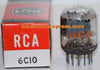 (!!!) (Best Single #2) 6C10 GE rebranded RCA NOS 1960's (Ampeg / Fender) (1.0ma/1.5ma/1.2ma)