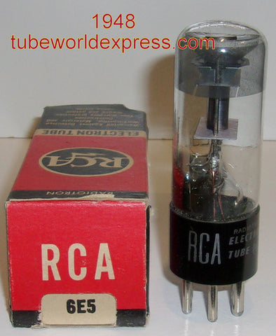 (!!) 6E5 RCA NOS 1940's (2 in stock)