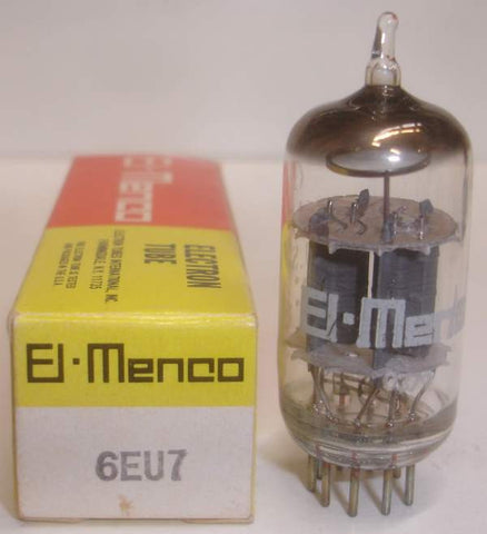 6EU7 GE branded as El Menco USA NOS (44/32 and 49/32)