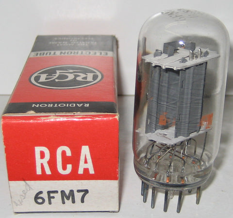 6FM7 GE branded RCA used/tests like new