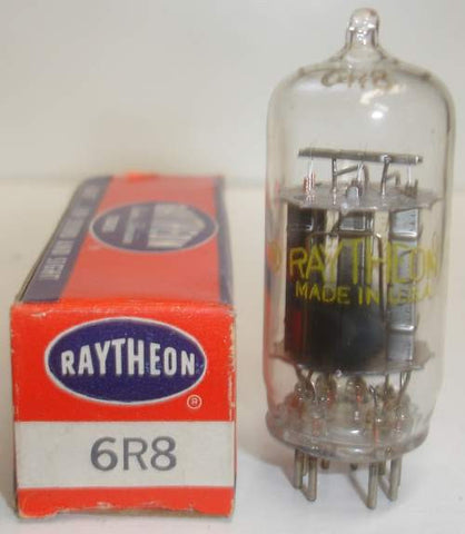 6R8 Raytheon NOS 1950-1951 (4 in stock)