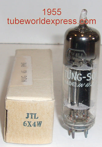 (!!!) (Recommended Single) JTL-6X4W Tungsol NOS 1955 curved 
