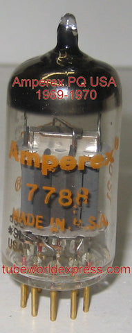 7788=E810F Amperex PQ USA NOS 1969-1970 (33ma)