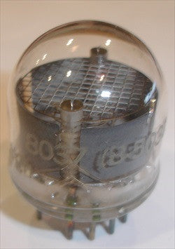 8037=B-5031 Burroughs NIXIE (0-9 display) rounded top used (10 in stock)