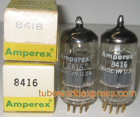 (!) (sold out) 8416 Amperex PQ USA NOS 1965-1967