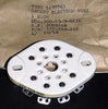 (!!!!) (Best 8 pin octal socket ever made) 8 pin EF-Johnson USA Ceramic Chassis Sockets NOS 