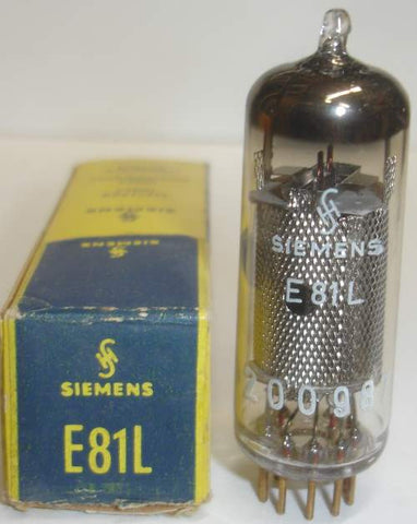 (!!!) (BEST SINGLE) E81L=6686 Siemens made By Valvo, Hamburg, Germany NOS 1963 (22ma)
