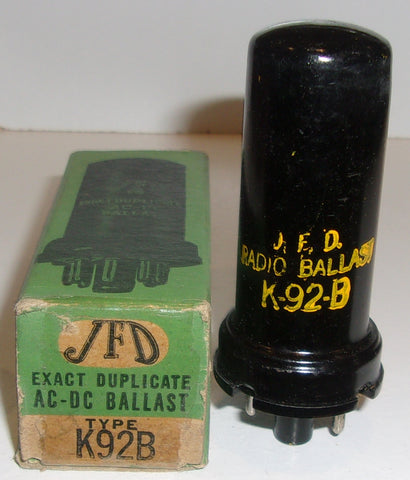 K92B JFD Ballast NOS (420ohms and 325ohms)