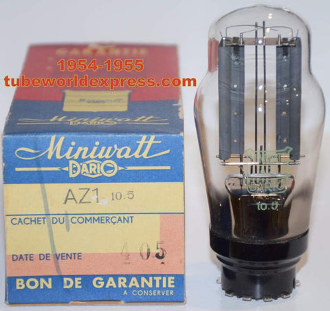 (!!) AZ1 Miniwatt Dario France NOS 1954-1955 (1 in stock)