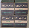 (!!!!) (Best Quad #2) 6J5GT Sylvania lightning logo NOS 1945-1946 (8.2/8.0/8.0/8.2ma)