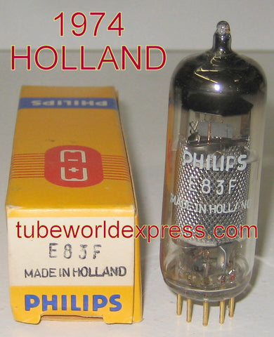 E83F=6689 Philips Holland NOS 1974 (10.4ma)