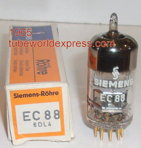 EC88 Siemens Germany gold pins NOS 1965 (14ma)