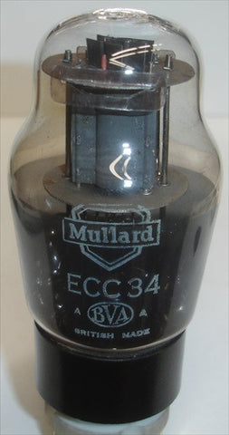 ECC34 Mullard NOS 1950's (9ma/10ma)