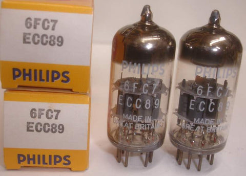 6FC7=ECC89 Mullard branded Philips NOS 1975 (sold out)