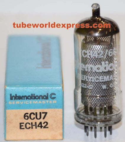 ECH42=6CU7 International Germany NOS made by La Radiotechnique France early 1960's (3 in stock)