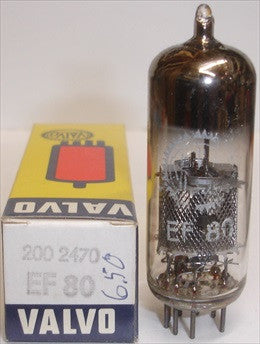 EF80 Valvo made in Philips Italy NOS 1969 (8.5ma)