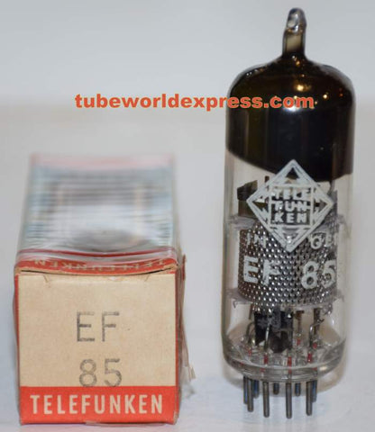 EF85=6BY7 Siemens branded Telefunken NOS 1969 (3 in stock)