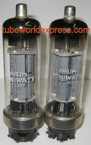 (sold out) EL50 Philips Miniwatt NOS 1958) (EL50 replaces 4654)